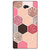 EYP Pink Hexagons Pattern Back Cover Case For Sony Xperia M2 Dual 320271