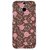 EYP Soft Roses Pattern Back Cover Case For HTC One M8 Eye 330240