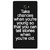 EYP Quote Back Cover Case For Sony Xperia M2 Dual 321476