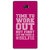 EYP Selfie Quote Back Cover Case For Sony Xperia M2 Dual 321498