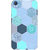 EYP Llight Blue Hexagons Pattern Back Cover Case For HTC Desire 820Q 290272