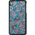 EYP Blue Morroccan Pattern Back Cover Case For HTC Desire 816G 400243