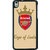 EYP Arsenal Back Cover Case For HTC Desire 816G 400503