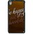 EYP Chocolate Quote Back Cover Case For HTC Desire 816G 401330