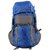Bleu Light weight Foldable Rucksack Bag - Royal Blue  Grey - 268