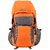 Bleu Light weight Foldable Rucksack Bag - Orange  Grey - 269