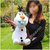 18 Big Cute Frozen Olaf Snowman Snow Man Soft Plush Stuffed Teddy Doll Toy