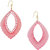 Pink piper earrings