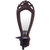 Wooden  Iron Beautiful Hand Carved Wall Hanging Miror Reflection Candle Holder