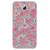 EYP Pink Morroccan Pattern Back Cover Case For Samsung A8