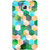 EYP Green Hexagons Pattern Back Cover Case For Samsung A8