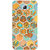 EYP Floral Hexagon Pattern Back Cover Case For Samsung A8