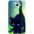 EYP Cute Black Kitten Back Cover Case For Samsung A8