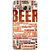 EYP Beer Quote Back Cover Case For Samsung Galaxy Note 5