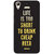 EYP Beer Quote Back Cover Case For HTC Desire 626