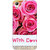 EYP Roses Back Cover Case For HTC Desire 626