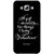 EYP Quote Back Cover Case For Samsung Galaxy On5