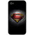 Enhance Your Phone Superheroes Superman Back Cover Case For Apple iPhone 4 E10037