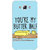 EYP Quotes Better half Back Cover Case For Samsung Galaxy On7