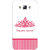 EYP Princess Back Cover Case For Samsung Galaxy On7