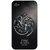 Enhance Your Phone Game Of Thrones GOT House Targaryen  Back Cover Case For Apple iPhone 4 E10145