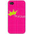Enhance Your Phone Princess Back Cover Case For Apple iPhone 4 E11400
