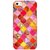 Enhance Your Phone Red Moroccan Tiles Pattern Back Cover Case For Apple iPhone 5c E30289