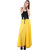 Westchic Womens Yellow Skirt With Belt