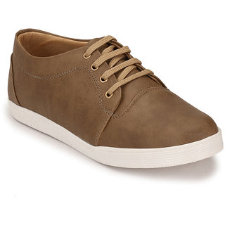 Peddeler Mens Beige Casual Shoes