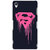 Enhance Your Phone Superheroes Superman Back Cover Case For Sony Xperia Z3 E260379