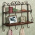 Onlineshoppee Home Decor 2 Shelf Book/ Kitchen Rack With Cloth/Key Hanger