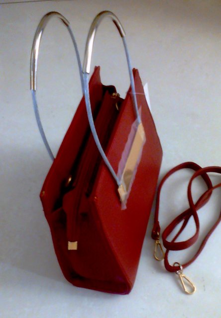 red purse