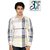 3CF White-Grey Striped Shirt/3CF02