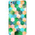 Enhance Your Phone Green Hexagons Pattern Back Cover Case For Lenovo A7000