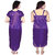 @rk Purple color Satin Noght dress,Nighty,gown,for ladies