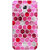 Enhance Your Phone Red Hexagons Pattern Back Cover Case For Samsung Grand Max
