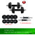10 Kg Home Gym Rubber Weight Plates And 2 Dumbbell Rod