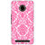 Enhance Your Phone Pretty Pink Back Cover Case For Micromax Yu Yuphoria