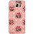 Enhance Your Phone Floral Pattern  Back Cover Case For Samsung S6 Edge+