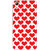 Enhance Your Phone Hearts Back Cover Case For HTC Desire 728