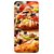 Enhance Your Phone Pizza Love Back Cover Case For HTC Desire 728G Dual Sim