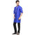 Lavennder Blue Casual Wear Long Kurta for Men