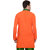 Lavennder Orange Casual Wear Long Kurta for Men