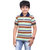 Dongli Boys Airtex Striped Polo Tshirt