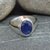5 Ct Beautiful Handmade Handmade 92.5 Sterling Silver Blue Sapphire Gemstone Ring - HR165