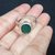 5 Ct Beautiful Handmade Handmade 92.5 Sterling Silver Emerald Gemstone Ring - HR174