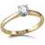 100  Certified Natural Diamond 14k Yellow Gold Solitaire Engagement Ring
