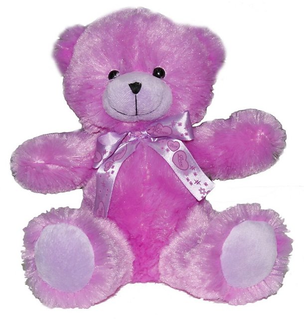 pink and purple teddy bear