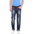 Virtue Men's Blue Slim Fit Jeans