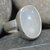 6 Ct Natural Moonstone Simple Sterling Silver Ring for Men  Women CH284